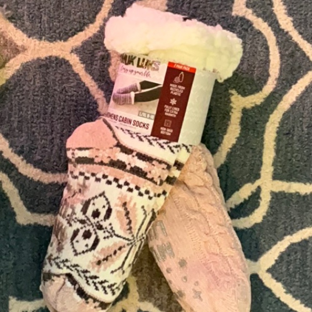Muk Luks Tan and Cream Women's Slippers
